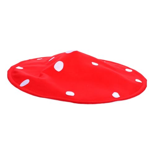 LIFKOME Niedlicher Pilzparty hut Kinderkostüm Leichtes Bequemes Halloween accessoire Vielseitig für Bühne Festival Karneval für Jungen und Mädchen von LIFKOME