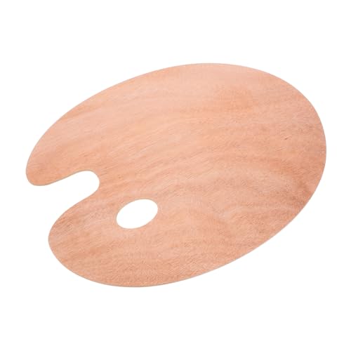 LIFKOME Oval Geformte Malpalette aus Holz mit Daumenloch Wiederverwendbar Glatte Wasserfeste Oberfläche für Öl Gouache und Acrylfarben Farbmischpalette für Künstler LIFKOME Oval Geformte Malpalette aus Holz mit Daumenloch Wiederverwendbar Glatte Wasserfeste Oberfläche für Öl Gouache und Acrylfarben Farbmischpalette für Künstler von LIFKOME