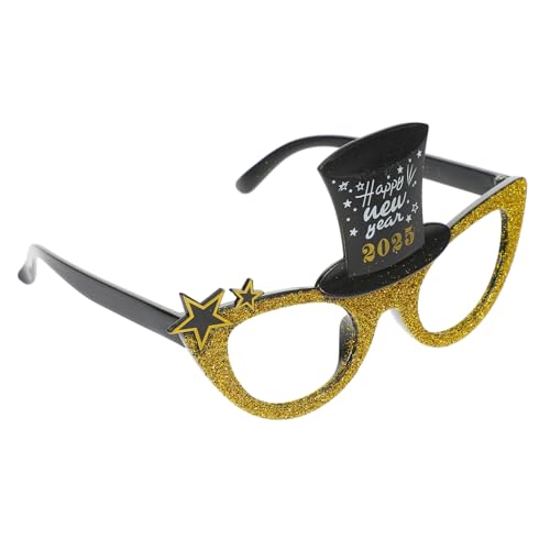 LIFKOME Partybrille Katze Augenrahmen Gold Glitzer Lustige Foto Requisite Neujahr Feier Zubehör Spaßbrille Leicht Tragbar Fest Dekoration LIFKOME Partybrille Katze Augenrahmen Gold Glitzer Lustige Foto Requisite Neujahr Feier Zubehör Spaßbrille Leicht Tragbar Fest Dekoration von LIFKOME