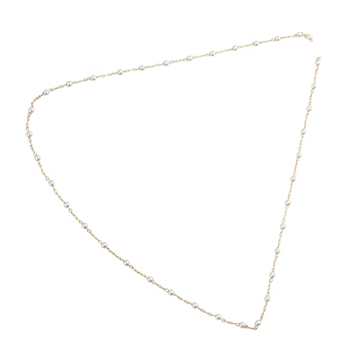 LIFKOME Perlenkette Spule Twisted Chains für DIY Schmuckherstellung Robust und Knickfrei für Halskette und Armband Einfach zu Lagern Verwenden von LIFKOME