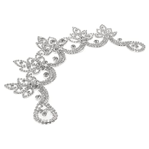 LIFKOME Rhinestone Applikation zum Aufbügeln Glitzernde Strass Patches für Kleidung Schuhe und Accessoires DIY Zubehör für Hochzeiten und Festlichkeiten von LIFKOME