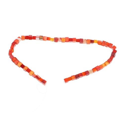 LIFKOME Rote Würfelperlen Lose Quadratisch Würfel Abstandshalter für DIY Schmuckherstellung Armbänder Halsketten Craft Perlen Langlebig und Robust LIFKOME Rote Würfelperlen Lose Quadratisch Würfel Abstandshalter für DIY Schmuckherstellung Armbänder Halsketten Craft Perlen Langlebig und Robust von LIFKOME