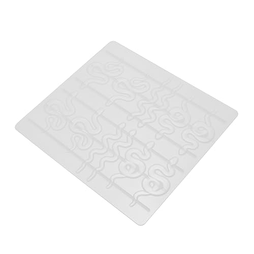 LIFKOME Schlangenform Silikon Gießform für Ohrringe und Schlüsselanhänger DIY Epoxidharz Schmuckherstellung Flexibles Material für Kreative Projekte und Einzigartige Accessoires von LIFKOME