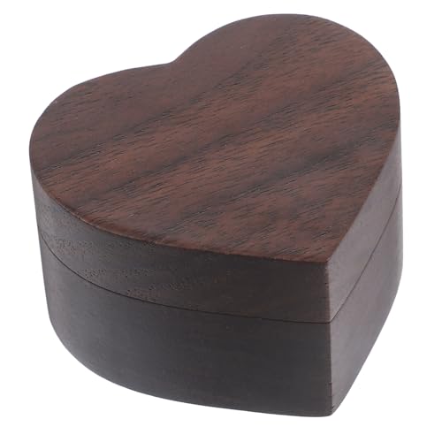 LIFKOME Schmuckschatulle Aus Holz in Herzform Aufbewahrungsbox Für Hochzeiten Elegante Box Für Heiratsantrag Und Verlobung LIFKOME Schmuckschatulle Aus Holz in Herzform Aufbewahrungsbox Für Hochzeiten Elegante Box Für Heiratsantrag Und Verlobung von LIFKOME