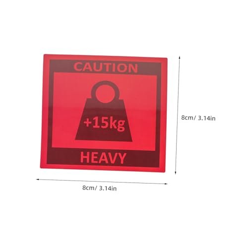LIFKOME Schwere Team Lift Warnetiketten Selbstklebend Rolle für Versandpakete und Sichere Handhabung und Stapelschutz von LIFKOME