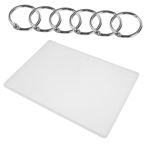 LIFKOME Silikon Epoxidharz Bastelform für Notizbuchhülle DIY Gießform mit Langlebigen Binder Ringen aus Flexiblem Sicherem Material für Kreative Dekorative Notizbuchcover LIFKOME Silikon Epoxidharz Bastelform für Notizbuchhülle DIY Gießform mit Langlebigen Binder Ringen aus Flexiblem Sicherem Material für Kreative Dekorative Notizbuchcover von LIFKOME