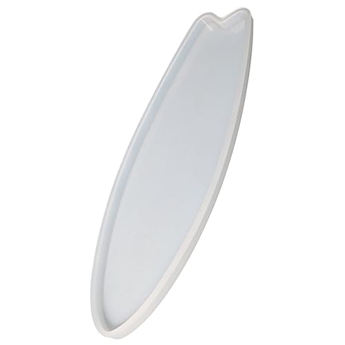 LIFKOME Silikon Surfboard Untersetzerform Flexibles DIY Epoxidharz Gießform für Tassenmatten Hochwertige Silikonformen für Coaster Gestaltung von LIFKOME