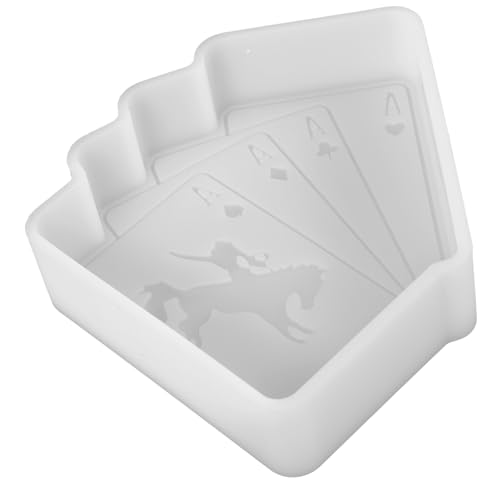 LIFKOME Silikonform Poker DIY Schmuckanhänger Gießform Langlebig Einfach zu Entformen für Handgefertigte Dekorationen und Kreative Bastelprojekte LIFKOME Silikonform Poker DIY Schmuckanhänger Gießform Langlebig Einfach zu Entformen für Handgefertigte Dekorationen und Kreative Bastelprojekte von LIFKOME