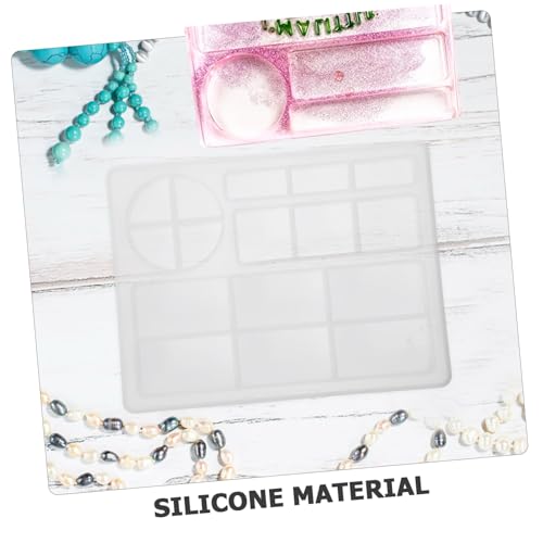 LIFKOME Silikonform Rechteckige Resinform Antihafte DIY Gießform Tray Mold Flexibel Langlebig Praktisch Für Schmuckherstellung Und Basteln LIFKOME Silikonform Rechteckige Resinform Antihafte DIY Gießform Tray Mold Flexibel Langlebig Praktisch Für Schmuckherstellung Und Basteln von LIFKOME