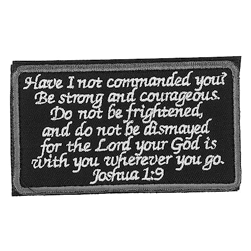 LIFKOME Spruch Aufnäher mit Dekorative Patch für Kleidung Taschen und Schuhe zum Reparieren und Verzieren Grauer Rand von LIFKOME