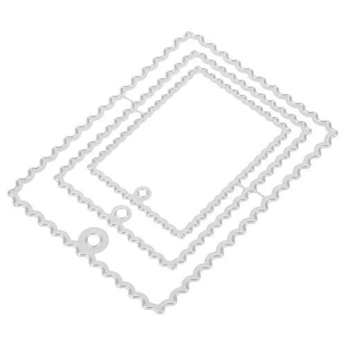 LIFKOME Stanzform Metall Hochcarbonstahl Blütenmotiv Stanzschablone für DIY Scrapbooking Fotoalbum Grußkarten Basteln Weihnachten Party Cutting Dies von LIFKOME
