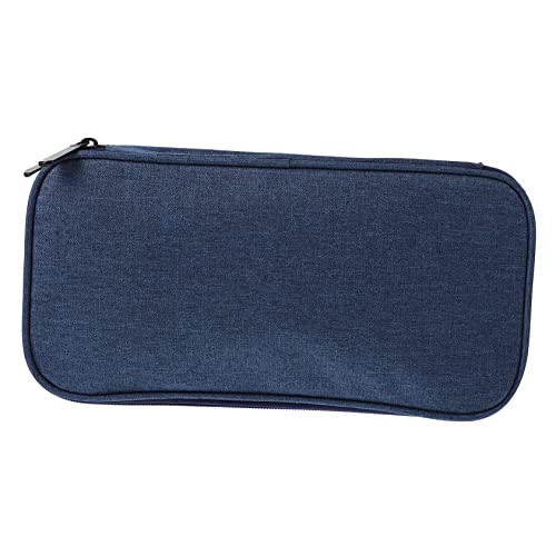 LIFKOME Stricknadeltasche Oxford Dunkelblau Organizer für Strick und Häkelzubehör Aufbewahrungstasche mit Reißverschluss für Projekte LIFKOME Stricknadeltasche Oxford Dunkelblau Organizer für Strick und Häkelzubehör Aufbewahrungstasche mit Reißverschluss für Projekte von LIFKOME