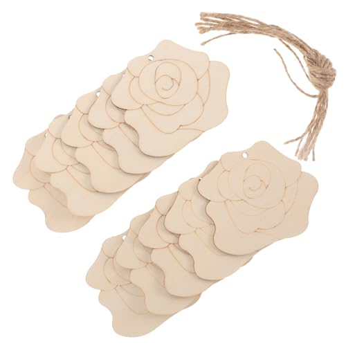 LIFKOME Teiliges Blank Wood Chips aus Natürlichem Holz Leichte Glatte Holzblumen zum Bemalen und Basteln für DIY Projekte Handliche Holzornamente für Kreative Dekoration und LIFKOME Teiliges Blank Wood Chips aus Natürlichem Holz Leichte Glatte Holzblumen zum Bemalen und Basteln für DIY Projekte Handliche Holzornamente für Kreative Dekoration und von LIFKOME