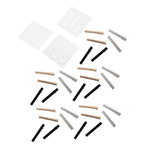 LIFKOME Teiliges DIY Epoxidharz Haarnadel mould aus Hochwertigem Silikon Rutschfest Langlebig Einfache Reinigung für Handgefertigte Haarspangen und Haarklammern Inkl Goldener Silberner LIFKOME Teiliges DIY Epoxidharz Haarnadel mould aus Hochwertigem Silikon Rutschfest Langlebig Einfache Reinigung für Handgefertigte Haarspangen und Haarklammern Inkl Goldener Silberner von LIFKOME