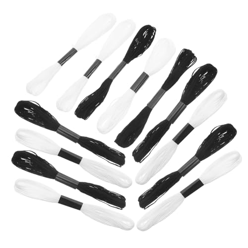 LIFKOME Teiliges Kreuzstich Stickgarn Stickfaden für DIY Handwerk Schmuckherstellung Kleidung Verzierung Tragbar Leicht zu Verwenden von LIFKOME