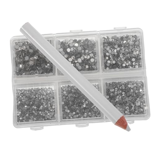 LIFKOME Teiliges Nageldesign Strasssteine mit Pickup Stift Flache Rückseite Silberweiße für DIY Nail Art Langlebige Schmucksteine für Nägel und Bastelverzierung LIFKOME Teiliges Nageldesign Strasssteine mit Pickup Stift Flache Rückseite Silberweiße für DIY Nail Art Langlebige Schmucksteine für Nägel und Bastelverzierung von LIFKOME