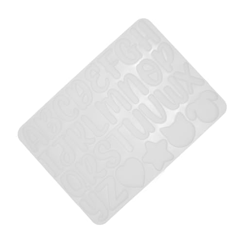LIFKOME Teiliges Silikonbuchstaben formset für DIY Schlüsselanhänger und Anhänger Flexible Epoxidharz Gießform für Individuelle Schmuckherstellung Vielseitig für Halsketten Armbänder von LIFKOME