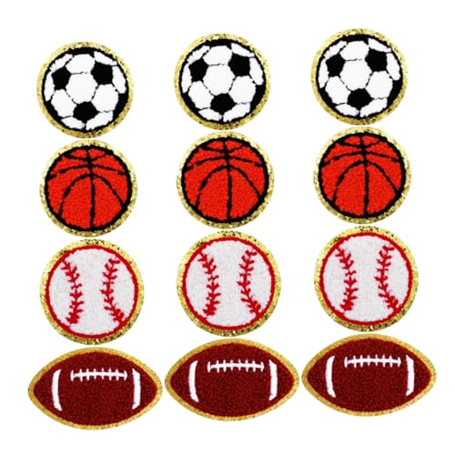 LIFKOME Teiliges Sports Stickerei Bügelbilder Baseball Basketball Fußball Rugby Patches Hochwertige Langlebige Polyester Applikationen Für Kleidung Taschen Schuhe Bügeln Nähen LIFKOME Teiliges Sports Stickerei Bügelbilder Baseball Basketball Fußball Rugby Patches Hochwertige Langlebige Polyester Applikationen Für Kleidung Taschen Schuhe Bügeln Nähen von LIFKOME