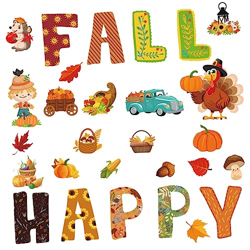 LIFKOME Thanksgiving Herbst Bastelset Teilig mit Klebepunkten Bunte Papier Ausschnitte für Pinnwand Wand und Klassenzimmerdekoration DIY Kürbis Truthahn Ahornblatt Sonnenblume LIFKOME Thanksgiving Herbst Bastelset Teilig mit Klebepunkten Bunte Papier Ausschnitte für Pinnwand Wand und Klassenzimmerdekoration DIY Kürbis Truthahn Ahornblatt Sonnenblume von LIFKOME