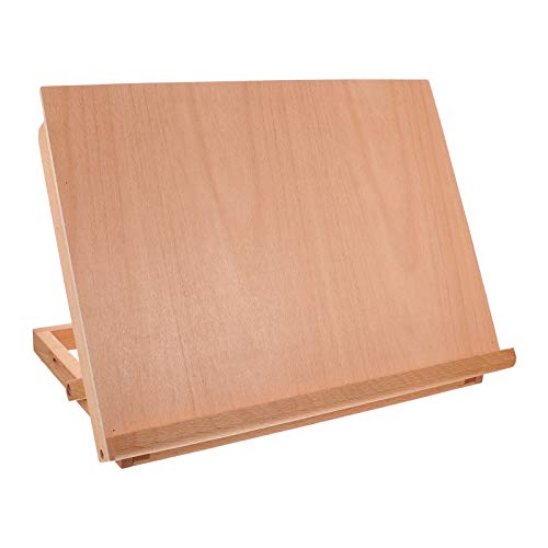 LIFKOME Tischstaffelei Holz Verstellbare Zeichenplatte für Desktop und Tragbar für Künstler und Studenten Flexibel Einstellbare Langlebig und Pflegeleicht LIFKOME Tischstaffelei Holz Verstellbare Zeichenplatte für Desktop und Tragbar für Künstler und Studenten Flexibel Einstellbare Langlebig und Pflegeleicht von LIFKOME