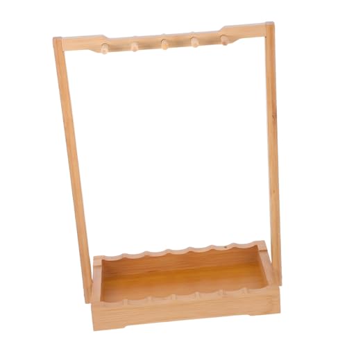 LIFKOME Traditioneller Kalligraphie Pinselhalter Bambus Vintage Schreibtisch Organizer für Studenten und Profis Stabiler und Schützender Pinselständer für Malutensilien LIFKOME Traditioneller Kalligraphie Pinselhalter Bambus Vintage Schreibtisch Organizer für Studenten und Profis Stabiler und Schützender Pinselständer für Malutensilien von LIFKOME