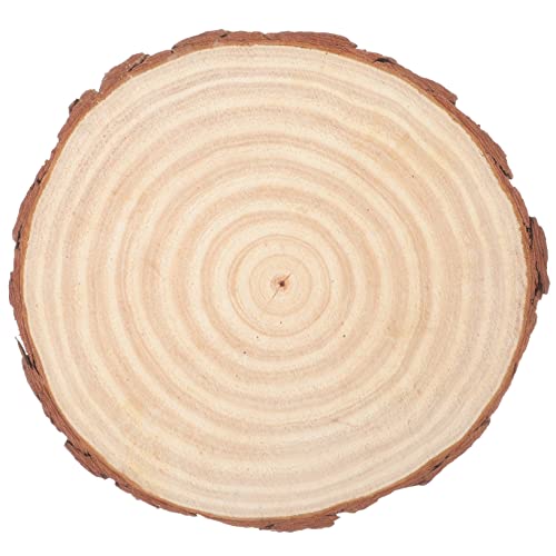 LIFKOME Unfertige Holzscheibe Rund für DIY Projekte Glatte Oberfläche für Tischdekoration und Bastelarbeiten für Hochzeiten Feste von LIFKOME