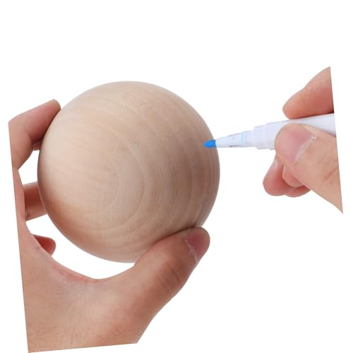 LIFKOME Unlackierte Holz Kugel Solide Holzscheibe für Bastelprojekte Malen Diy Dekorationen Handwerk und Kreative Wohnaccessoires LIFKOME Unlackierte Holz Kugel Solide Holzscheibe für Bastelprojekte Malen Diy Dekorationen Handwerk und Kreative Wohnaccessoires von LIFKOME