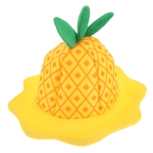 LIFKOME Verstellbarer Ananas Kopfschmuck Partyhut für Karneval Maskerade Karneval Kostüm Accessoire für Erwachsene und Auffälliger Fruchtparty Hut von LIFKOME