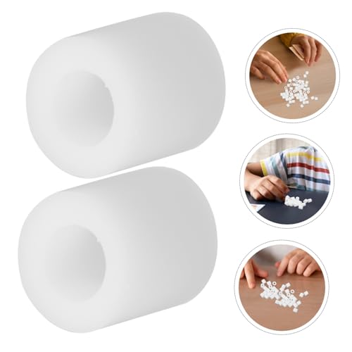 LIFKOME Weiße DIY Sicherungsperlen aus Kunststoff Pack Bastelperlen zum Selbermachen für Bastelmaterial für Puzzle und Schmuck Ungiftig und Vielseitig für Kreative Bastelprojekte LIFKOME Weiße DIY Sicherungsperlen aus Kunststoff Pack Bastelperlen zum Selbermachen für Bastelmaterial für Puzzle und Schmuck Ungiftig und Vielseitig für Kreative Bastelprojekte von LIFKOME
