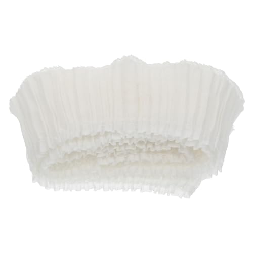 LIFKOME Weiße Dekorative Spitzenborte DIY Kleidungszubehör Plissee Spitze für Brautkleid Ärmelbesatz und Saum Hautfreundlich Vielseitig Einsetzbar LIFKOME Weiße Dekorative Spitzenborte DIY Kleidungszubehör Plissee Spitze für Brautkleid Ärmelbesatz und Saum Hautfreundlich Vielseitig Einsetzbar von LIFKOME