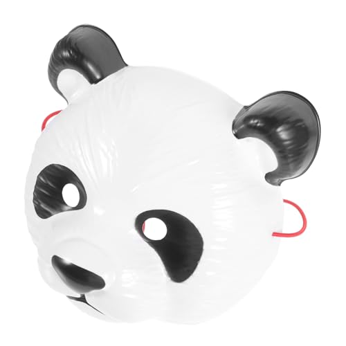LIFKOME Wiederverwendbare Panda Maske Cartoon Tiermaske für Geburtstagsfeiern Partys und Kostüme Hautfreundlich und Atmungsaktiv Accessoire für Spaß und Dekoration von LIFKOME