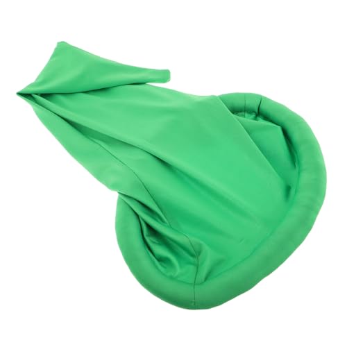 LIFKOME Zwergenkopf Kondom Hat Zwergenkostüm Zubehör Weihnachtszwerg Partyhüte Zwergenhüte Für Halloween Gnomenkostüm Hut Halloween Zwergenkostüm Hut Weihnachtszwerghut Stoff Grün von LIFKOME