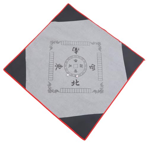 LIFKOME rutschfeste Mahjong Matte Tischdecke für Kartenspiele Langlebige und Widerstandsfähige mit Stauraum Ecken für Tische von LIFKOME