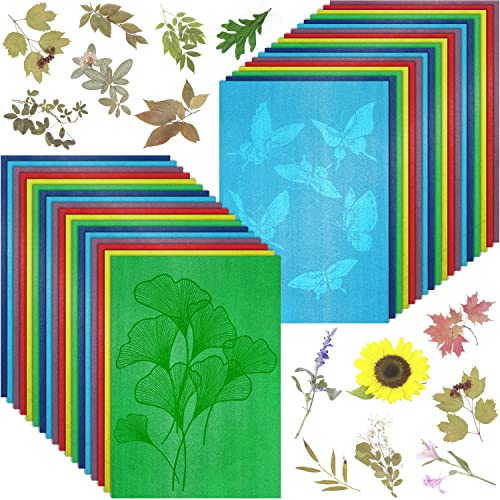 Buntes Cyanotyp-Papier, 36 Blatt, dickes Sonnendruckpapier, hochempfindlich, Natur, Sonne/Solar-aktiviert, Sonnen-Druck, Kunstpapier für Kunsthandwerk, DIY-Projekt, 6 Farben Buntes Cyanotyp-Papier, 36 Blatt, dickes Sonnendruckpapier, hochempfindlich, Natur, Sonne/Solar-aktiviert, Sonnen-Druck, Kunstpapier für Kunsthandwerk, DIY-Projekt, 6 Farben von LIGHOON