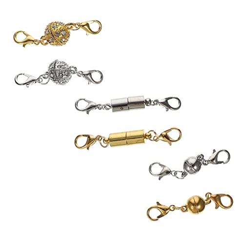 LIGHTAOTAO 1 Satz Magnetische Schmuckverschlüsse Für Armbänder Langlebige Und Praktische Magnetverschlüsse Installieren Für Diy Schmuckgestaltung 6 Paare LIGHTAOTAO 1 Satz Magnetische Schmuckverschlüsse Für Armbänder Langlebige Und Praktische Magnetverschlüsse Installieren Für Diy Schmuckgestaltung 6 Paare von LIGHTAOTAO