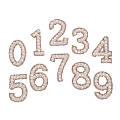 LIGHTAOTAO 10 Stück Diy Strass Patches mit Perlen Glitzernde Applikationen zum Aufbügeln für T Shirts Röcke und Kleider Mode Accessoires für Designs LIGHTAOTAO 10 Stück Diy Strass Patches mit Perlen Glitzernde Applikationen zum Aufbügeln für T Shirts Röcke und Kleider Mode Accessoires für Designs von LIGHTAOTAO