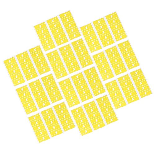 LIGHTAOTAO 10 Stück Gelbe Selbstklebende Kabel Identifikationsetiketten Wasserfest Reißfest für USB Audio und Videokabel im Büro Haushalt und Schule LIGHTAOTAO 10 Stück Gelbe Selbstklebende Kabel Identifikationsetiketten Wasserfest Reißfest für USB Audio und Videokabel im Büro Haushalt und Schule von LIGHTAOTAO