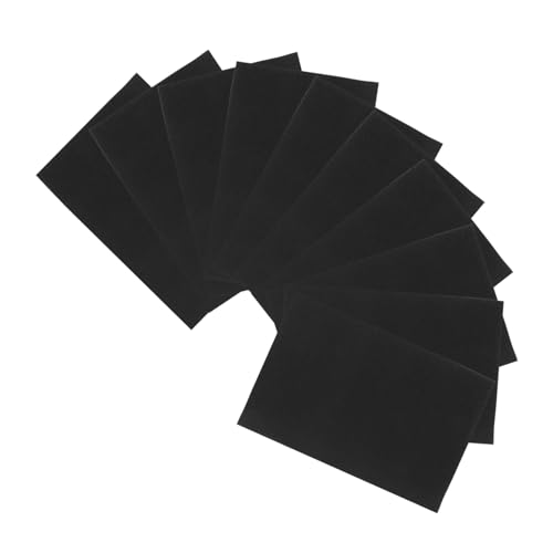 LIGHTAOTAO 10 Stück Sandmalerei -papierschleibpapier Diy-kartonpapier Graffiti-karton Sandpapier Zum Basteln Hochzeitskartonpapier Scrapbook-karton Scrapbook-papier Black von LIGHTAOTAO