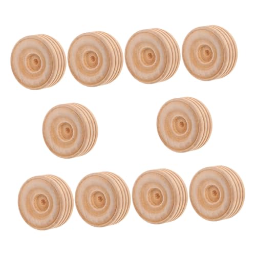 LIGHTAOTAO 10 Stück Teiliges Kleine Holzräder für DIY Bastelprojekte Vielseitige Holzspielzeugräder für Modelle Lernspielzeug Kreativität und Feinmotorik LIGHTAOTAO 10 Stück Teiliges Kleine Holzräder für DIY Bastelprojekte Vielseitige Holzspielzeugräder für Modelle Lernspielzeug Kreativität und Feinmotorik von LIGHTAOTAO