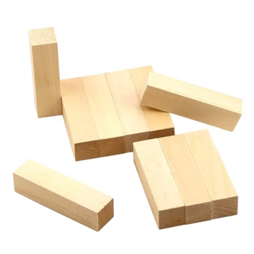 LIGHTAOTAO 10 Stück Teiliges Naturbelassene Kiefernholz Schnitzblöcke Kompakt Leichte Holzklötze für DIY Holzschnitzen für Kreative Handwerksprojekte LIGHTAOTAO 10 Stück Teiliges Naturbelassene Kiefernholz Schnitzblöcke Kompakt Leichte Holzklötze für DIY Holzschnitzen für Kreative Handwerksprojekte von LIGHTAOTAO