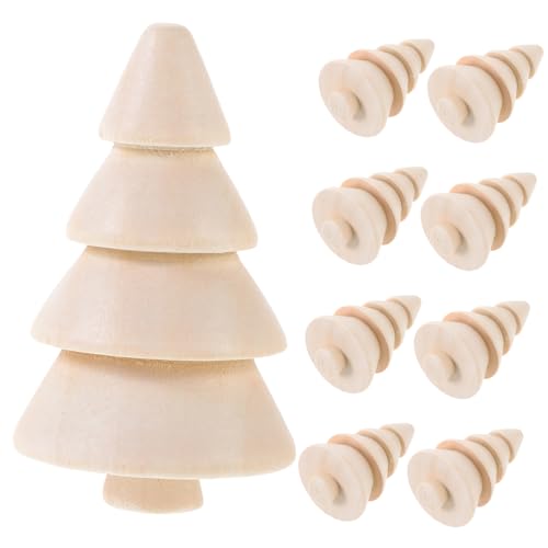 LIGHTAOTAO 10Stücke Unbemalte Holz Weihnachtsbaumdekorationen zum Basteln DIY Christbaumschmuck Weihnachtsdeko für Bemalen und Gestalten LIGHTAOTAO 10Stücke Unbemalte Holz Weihnachtsbaumdekorationen zum Basteln DIY Christbaumschmuck Weihnachtsdeko für Bemalen und Gestalten von LIGHTAOTAO