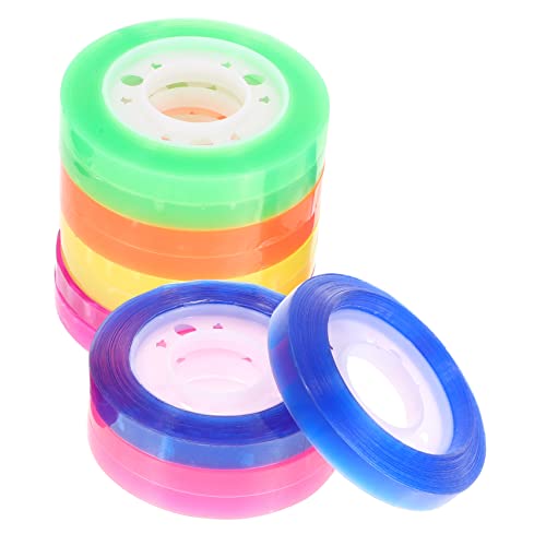 LIGHTAOTAO 12 Rollen Teiliges Buntes Transparentes Klebeband Breit Vielseitig Einsetzbar für DIY Scrapbooking Basteln und Geschenkdekoration Praktische Schüler und Bastelmaterialien LIGHTAOTAO 12 Rollen Teiliges Buntes Transparentes Klebeband Breit Vielseitig Einsetzbar für DIY Scrapbooking Basteln und Geschenkdekoration Praktische Schüler und Bastelmaterialien von LIGHTAOTAO
