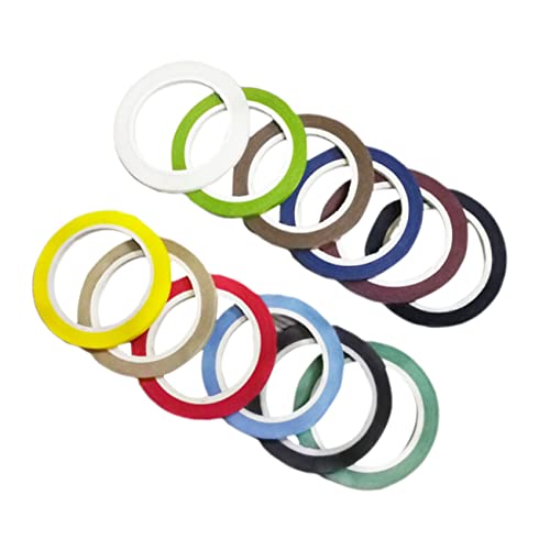 LIGHTAOTAO 12 Rollen Washi Klebebänder Soliden Farben Dünne Selbstklebende DIY Papiertapes für Scrapbooking Journaling und Verpackungen Gemischte Farben LIGHTAOTAO 12 Rollen Washi Klebebänder Soliden Farben Dünne Selbstklebende DIY Papiertapes für Scrapbooking Journaling und Verpackungen Gemischte Farben von LIGHTAOTAO