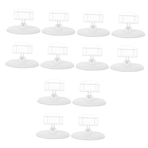 LIGHTAOTAO 12 Stück Preiszeichen Clips Drehbare Etikettenhalter aus Kunststoff für Supermärkte Geschäfte und Ausstellungen Praktische Anzeigeclips für Werbung und Preisschilder LIGHTAOTAO 12 Stück Preiszeichen Clips Drehbare Etikettenhalter aus Kunststoff für Supermärkte Geschäfte und Ausstellungen Praktische Anzeigeclips für Werbung und Preisschilder von LIGHTAOTAO