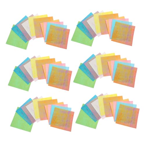 LIGHTAOTAO 150 Stück Quadratisches Origami Papier mit Schillerndem Glitzereffekt Farbig Leicht und Schneidbar Glänzend für Erwachsene für Diy Bastel und Kunstprojekte LIGHTAOTAO 150 Stück Quadratisches Origami Papier mit Schillerndem Glitzereffekt Farbig Leicht und Schneidbar Glänzend für Erwachsene für Diy Bastel und Kunstprojekte von LIGHTAOTAO