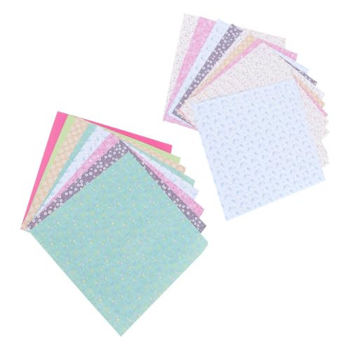 LIGHTAOTAO 2 Packungen Origami Faltpapier Einseitig Bedrucktes Quadratpapier mit Blumenmuster für Bastelpapier DIY Handarbeit Papier Faltkunst für Schule und Party Dekoration LIGHTAOTAO 2 Packungen Origami Faltpapier Einseitig Bedrucktes Quadratpapier mit Blumenmuster für Bastelpapier DIY Handarbeit Papier Faltkunst für Schule und Party Dekoration von LIGHTAOTAO