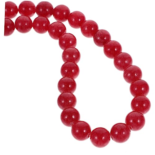 LIGHTAOTAO 2 Saiten Diy Perlen Natürlichem Stein Stränge mit Runden Perlen Optimiertem Gefärbtem Jade Design Vielseitige Bastelmaterialien für Armbänder und Schmuckherstellung LIGHTAOTAO 2 Saiten Diy Perlen Natürlichem Stein Stränge mit Runden Perlen Optimiertem Gefärbtem Jade Design Vielseitige Bastelmaterialien für Armbänder und Schmuckherstellung von LIGHTAOTAO
