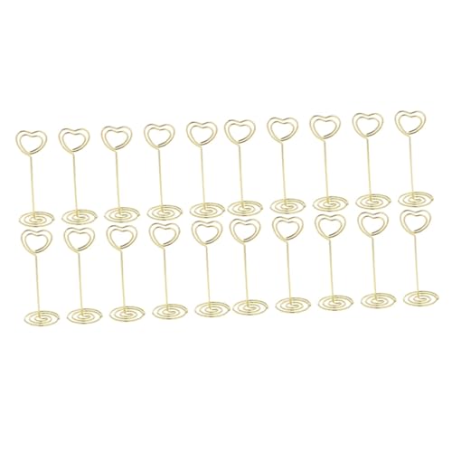 LIGHTAOTAO 20 Stück Kreative Kartenhalter aus Wiederverwendbare Dekorative Memo und Fotoclips Stabile Tischkarten und Zettelhalter für Büro Hochzeit Party und Heimdekoration LIGHTAOTAO 20 Stück Kreative Kartenhalter aus Wiederverwendbare Dekorative Memo und Fotoclips Stabile Tischkarten und Zettelhalter für Büro Hochzeit Party und Heimdekoration von LIGHTAOTAO