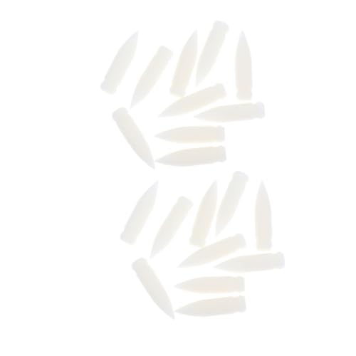LIGHTAOTAO 20 Stück Nylon Marker Pen Weiche Ersatzspitzen für Acrylmarker Einfache Handhabung Langlebig für Zeichnungen Malerei und Kalligraphie von LIGHTAOTAO