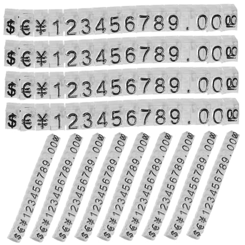 LIGHTAOTAO 20 Stück Teiliges Preisschild aus Aluminiumlegierung Transparente Zahlen Preisanzeige für Schmuck Vielseitiger Preisaufsteller für Einzelhandel Obst Kleidung Sicherer mit Glatter LIGHTAOTAO 20 Stück Teiliges Preisschild aus Aluminiumlegierung Transparente Zahlen Preisanzeige für Schmuck Vielseitiger Preisaufsteller für Einzelhandel Obst Kleidung Sicherer mit Glatter von LIGHTAOTAO